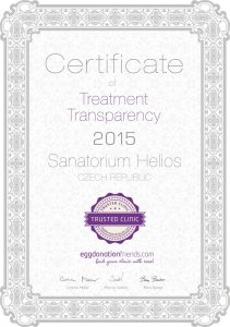 Certificate of Treatment Transparency