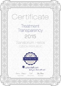 Certificate of Treatment Transparency