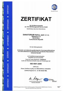 Certificate of ISO
