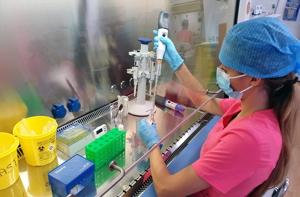 External inspection in our IVF Laboratory