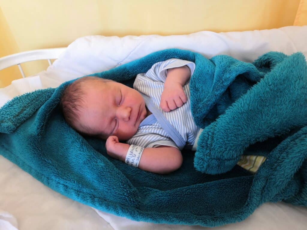 babyboy Matthew born after IVF in Sanatorium Helios