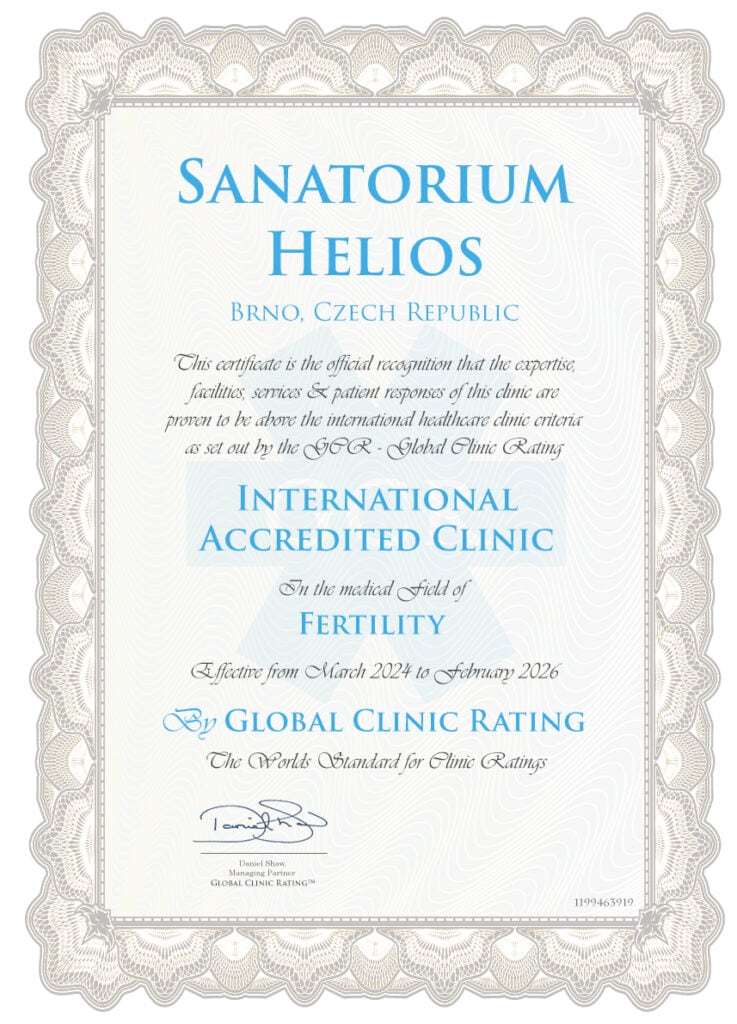 Accreditation from Global Clinic Rating