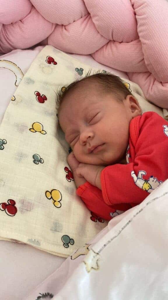 Beautiful baby Michelle